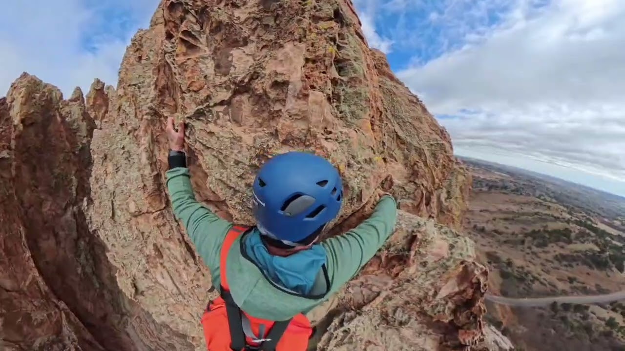 Climbing Gray Rock, Garden of the Gods, Colorado