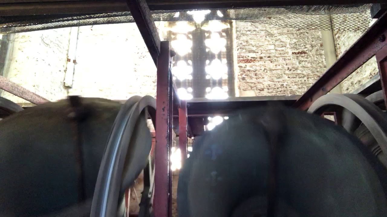 Bell Ringing in the Belfry at Frampton Cotterell, Glos
