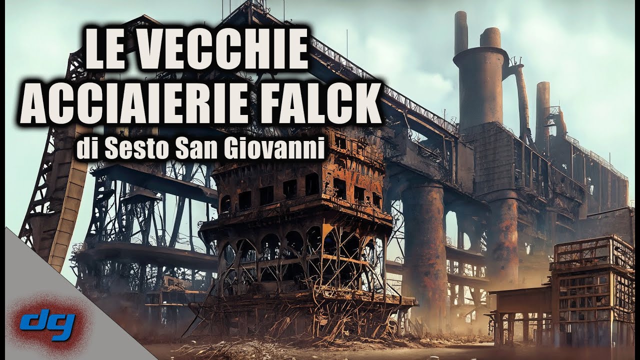 La storia (dal Drone) delle vecchie acciaierie Falck | 4K Cinematic Video