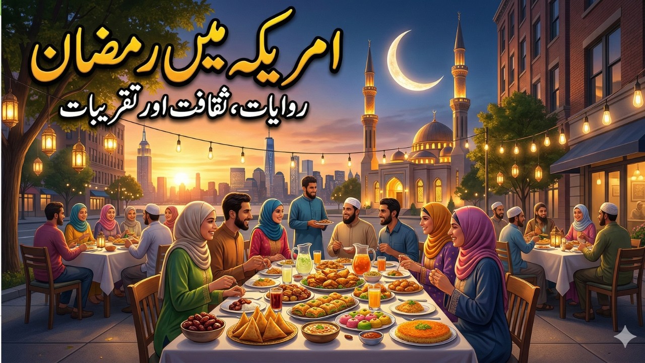 Ramadan in USA   Urdu I امریکہ میں رمضان: ایک چھت تلے پوری دنیا کے مسلمان