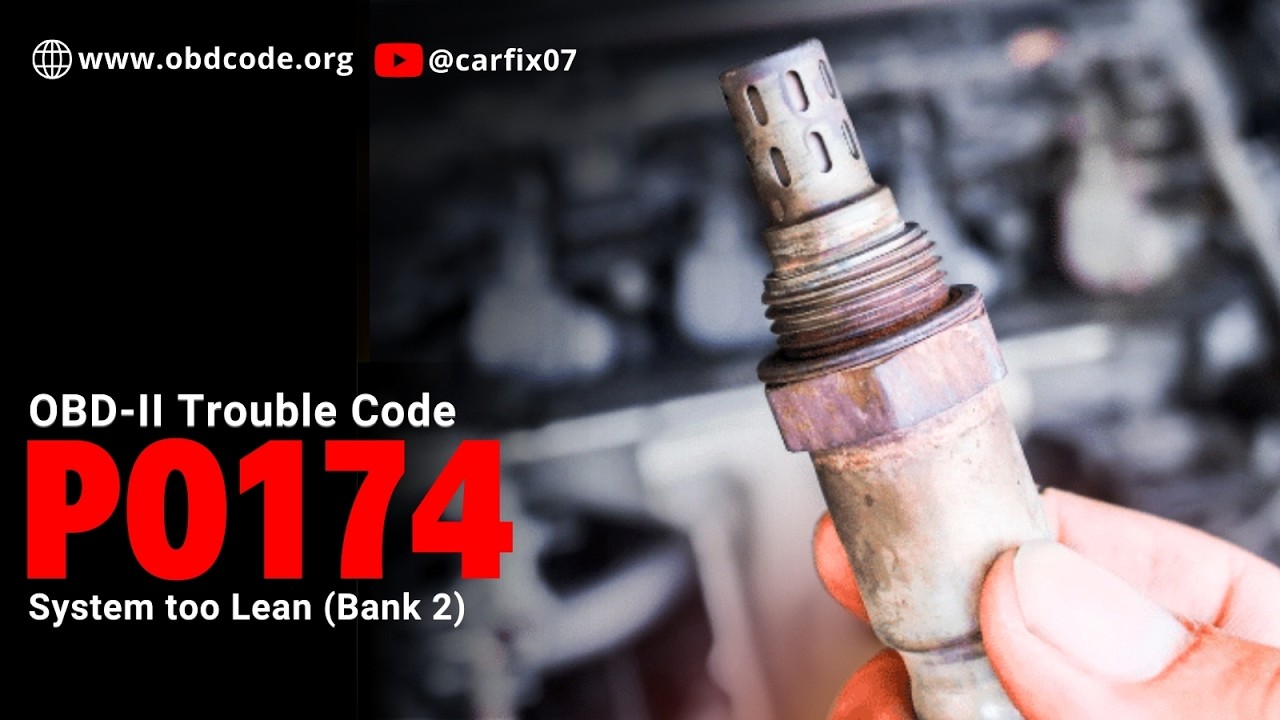 How to fix P0174? | System too Lean (Bank 2)