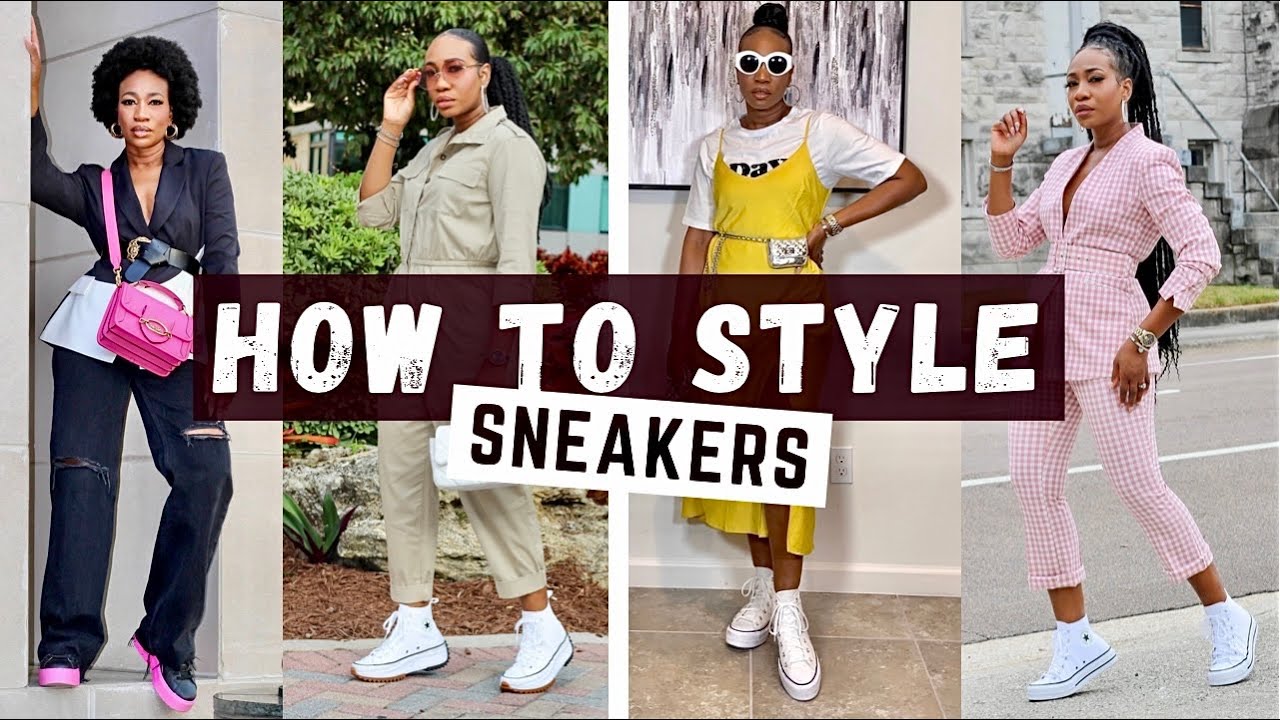 HOW TO STYLE SNEAKERS | Casual Chic Outfits | KASS STYLZ