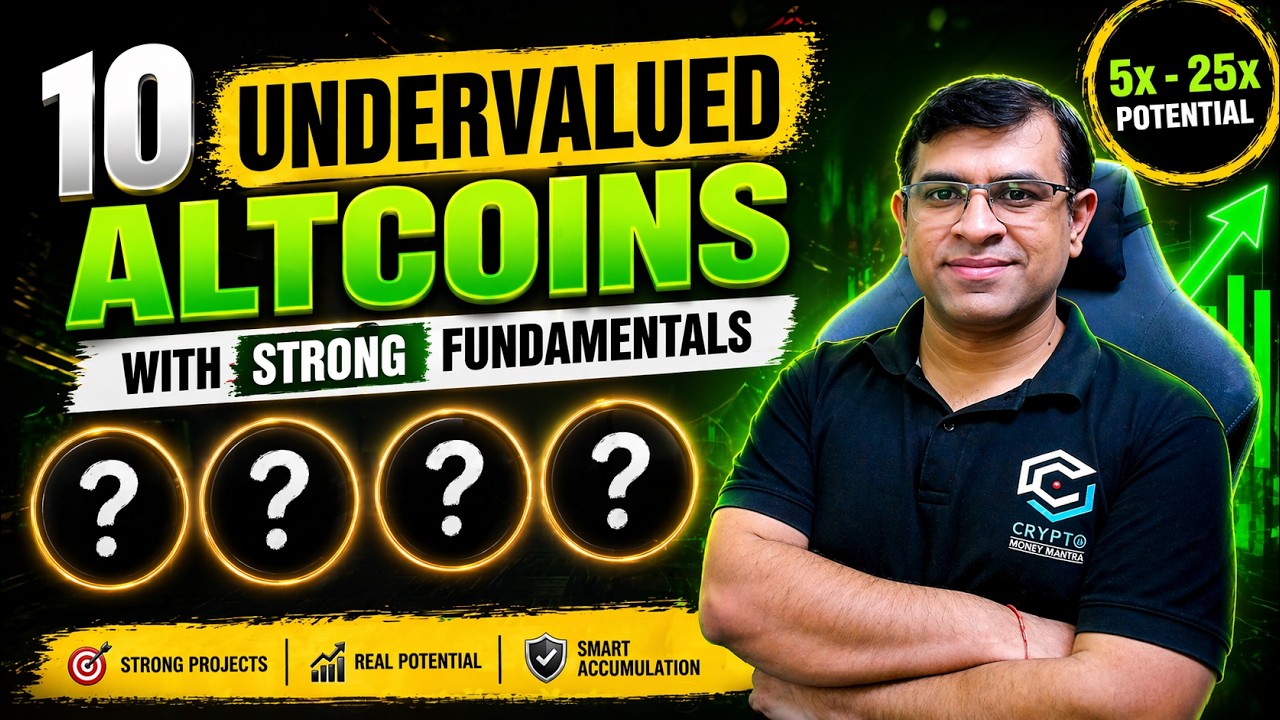 10 Undervalued Altcoins with Strong Fundamentals (5x&ndash;25x Potential)