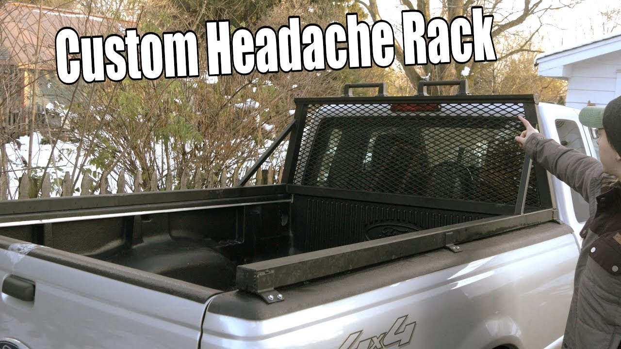 Build Your Own Custom Headache Rack/Window Cage (For Pick-up Truck)