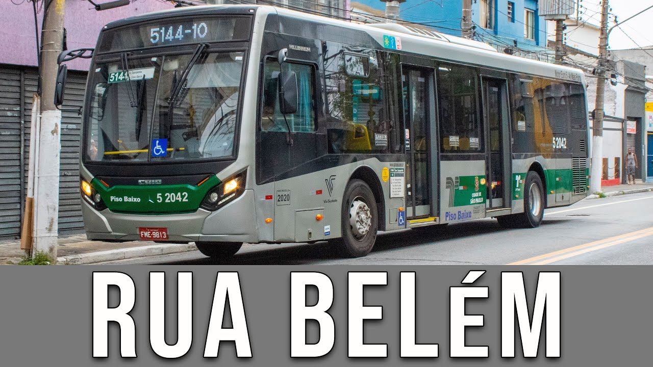 Rua Belém - Movimentação de Ônibus #819