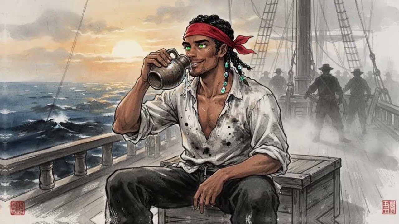 Drink when you can, and sleep when you're dry. a new song from Captaingti. #skullandbonesmusic #snb