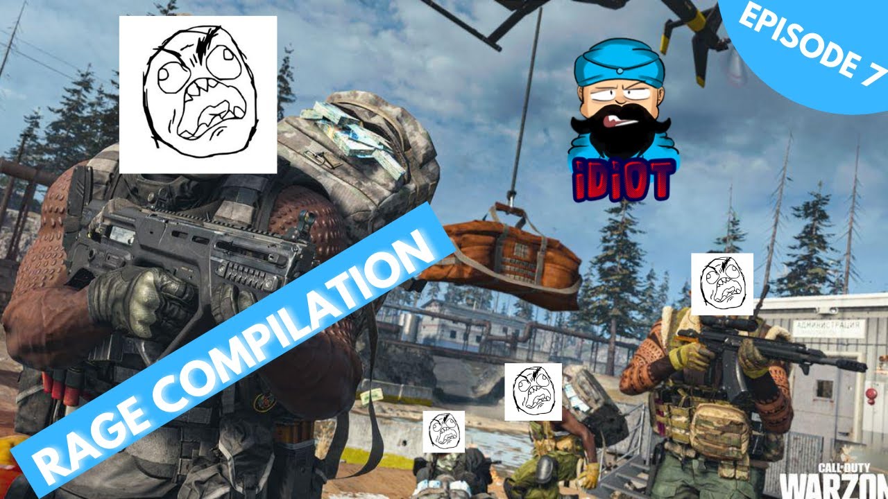 Guru AF Warzone Rage Compilation 7