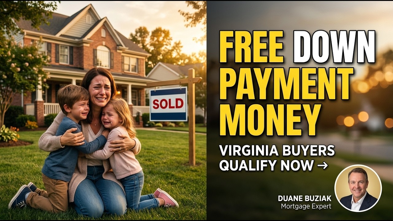 Virginia Has Free Down Payment Money &mdash; And Nobody Is Telling Buyers About It