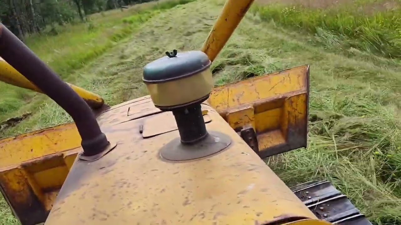 Wet year for hay making.