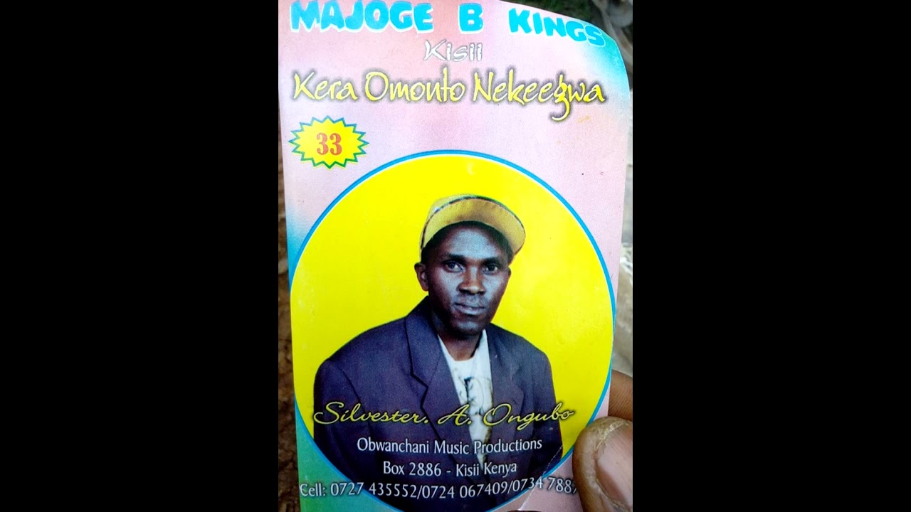 MAJOGE B KINGS volume 33 by Sylvester Ongubo Aminadabu