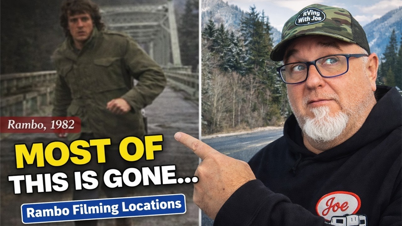 RVing in Hope, BC | Visiting Where Rambo Was Filmed SNOW Camping = Below Freezing 🏕️🎬 