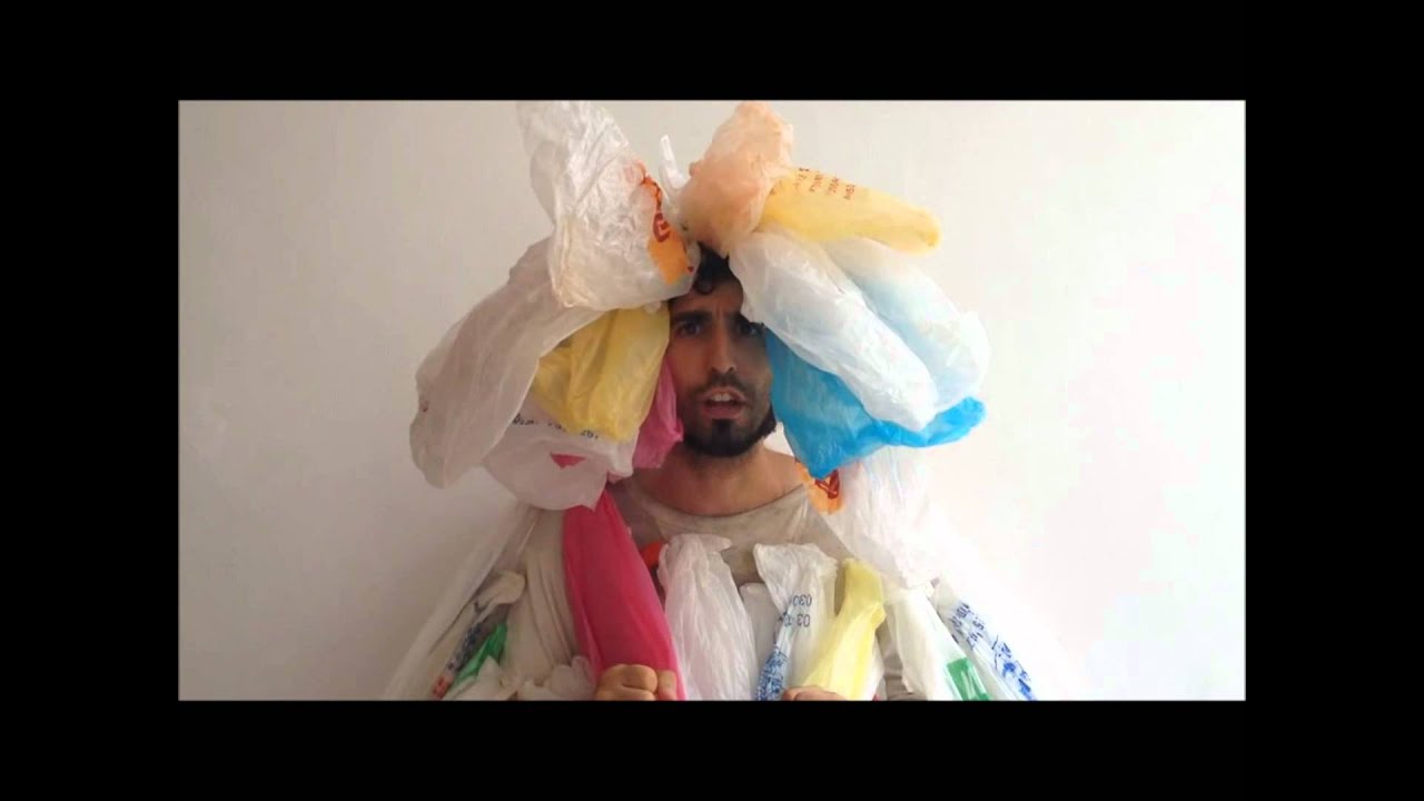 Fipz.com Plastic bag man