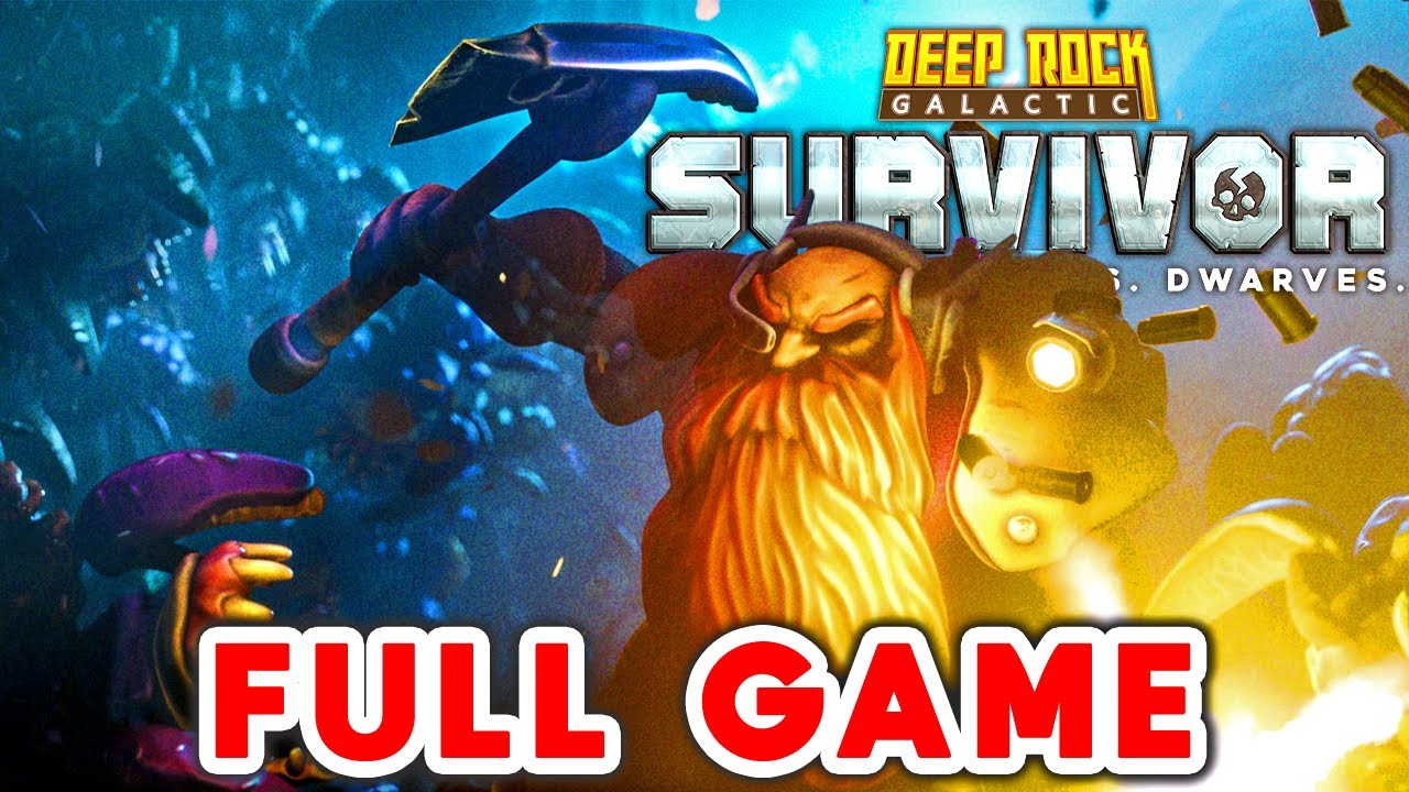 Deep Rock Galactic Survivor - Full Game Walkthrough Gameplay