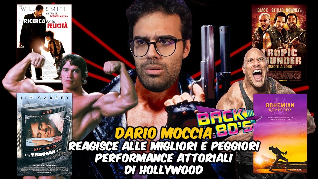 DARIO MOCCIA REAGISCE alle MIGLIORI e PEGGIORI PERFORMANCE ATTORIALI di HOLLYWOOD