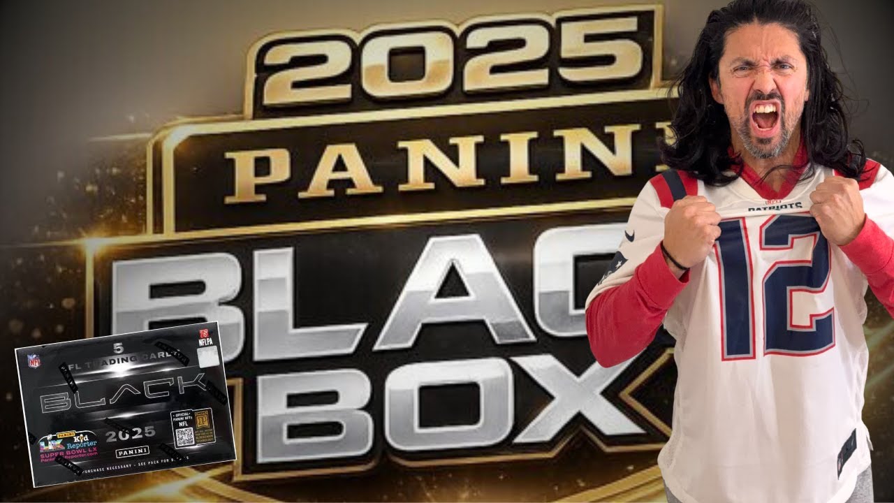 Opening a 2025 Panini Black Football Box 🖤🔥 Thursday Night Rip!
