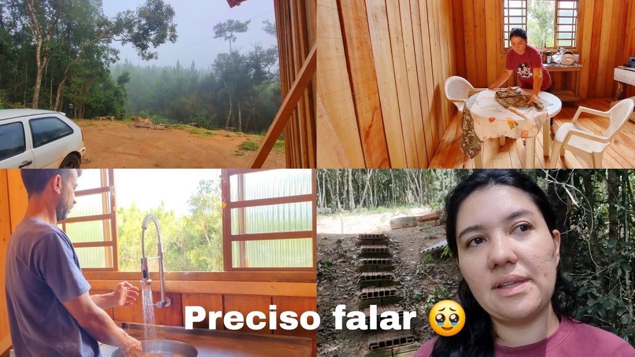 Ele fez uma pia pra cozinha/Abrindo meu coração com sinceridade.#casanaroça 