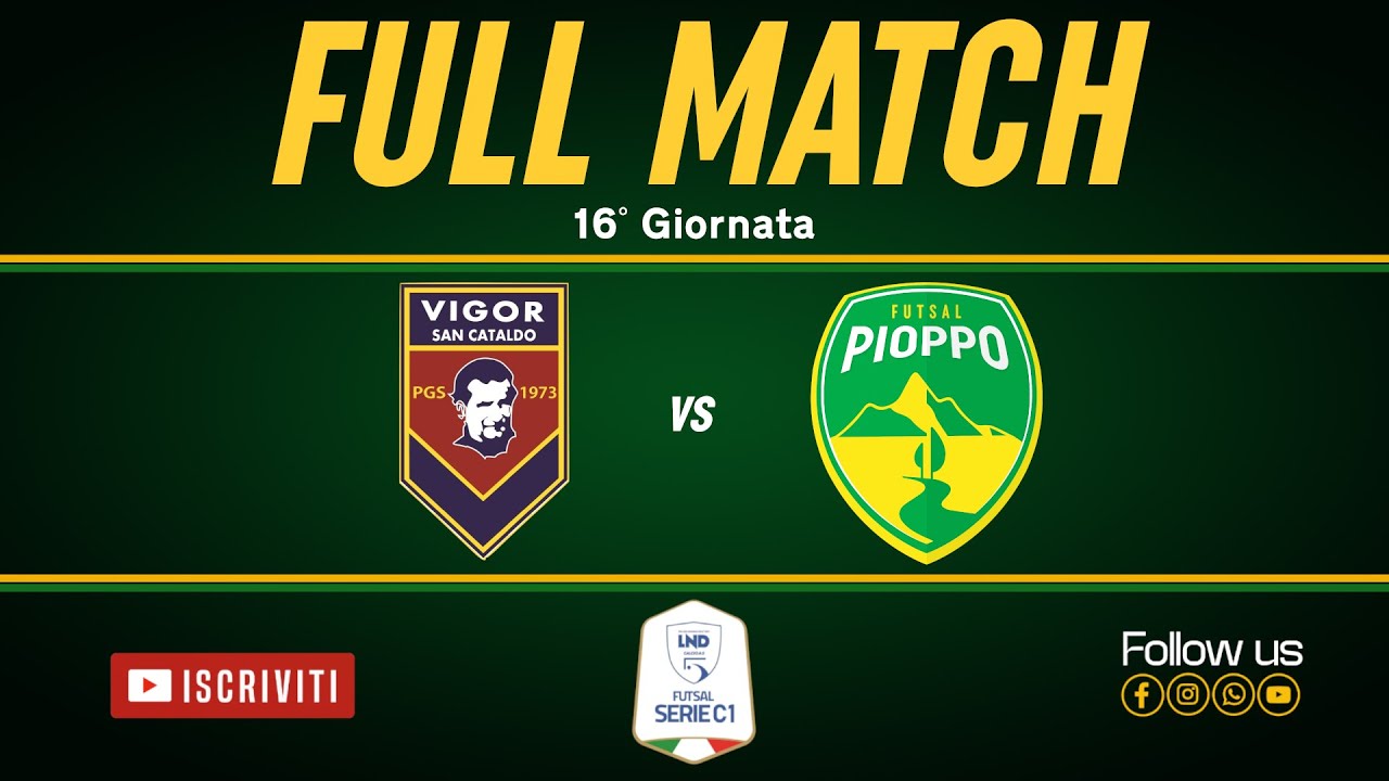 FULL MATCH - Vigor S.C. VS Pioppo Futsal - SERIE C1 25/26 - 16°Gior. - #sports #futsal #explore #gol