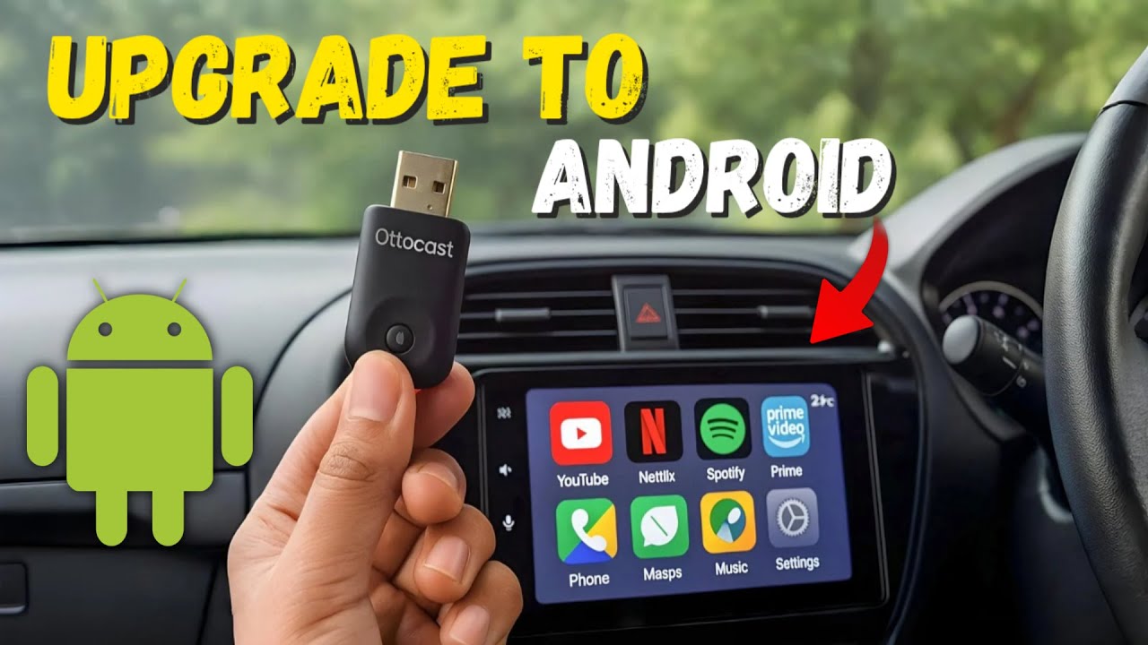 How To Play YouTube - Netflix - Prime Video & Map On my Car's Stock Screen!!