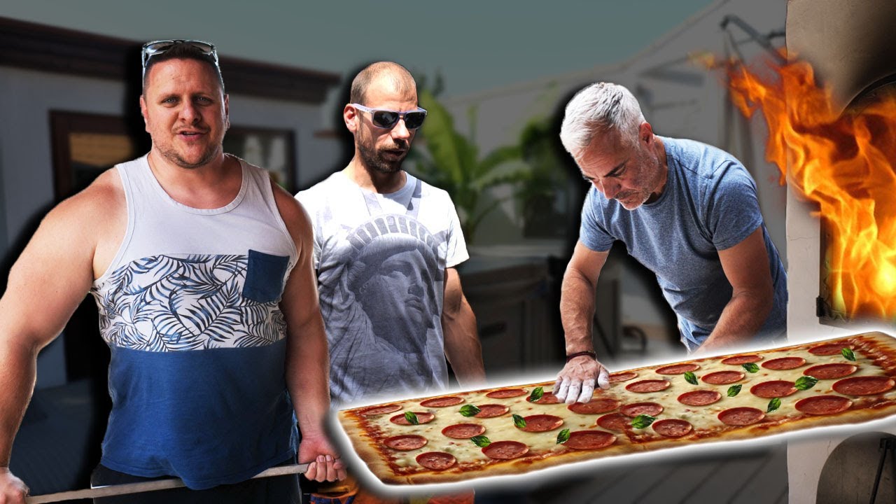 Sikerül megalkotni az eddigi legnagyobb Olasz pizzát ❓🤯🍕#pizza #promotion