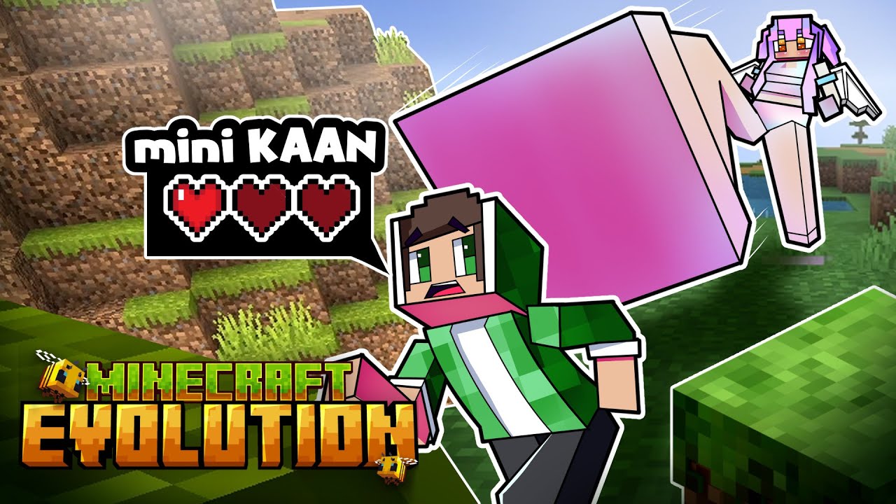 Fake Dania BESIEGT MINI KAAN bei Minecraft Evolution! Prank
