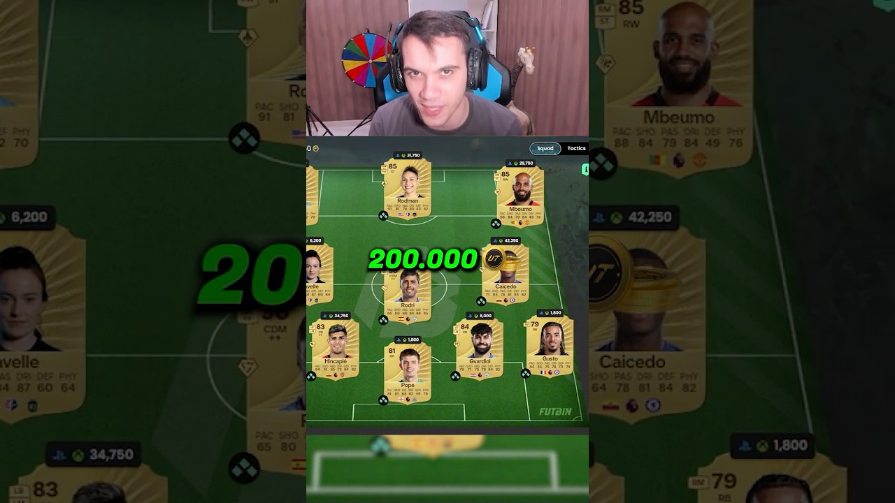 Mejor Plantilla por 100k y 200k en EA FC 26 #fifa #fc26