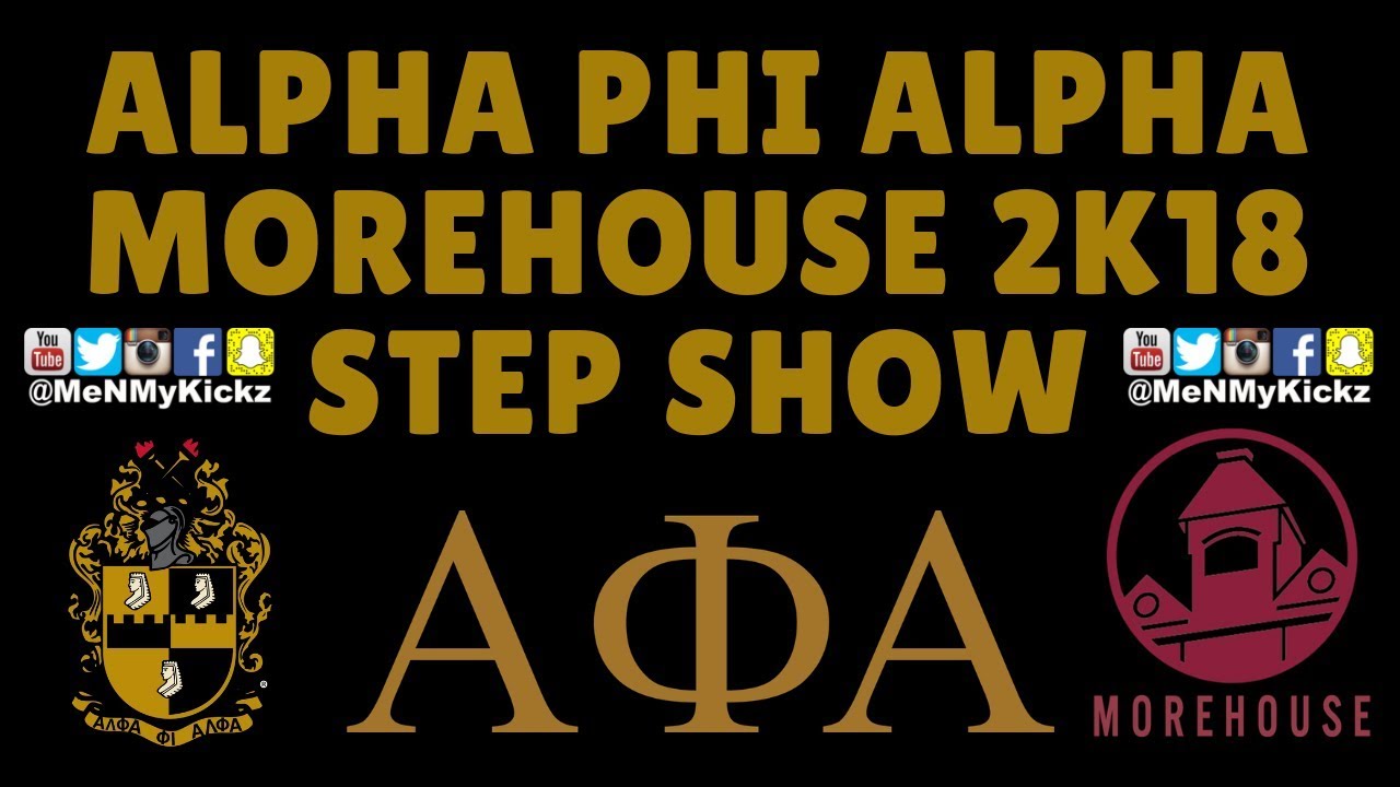 Alpha Phi Alpha I Morehouse College Homecoming 2018 Step Show I APA Performance APhiA Stroll #greek
