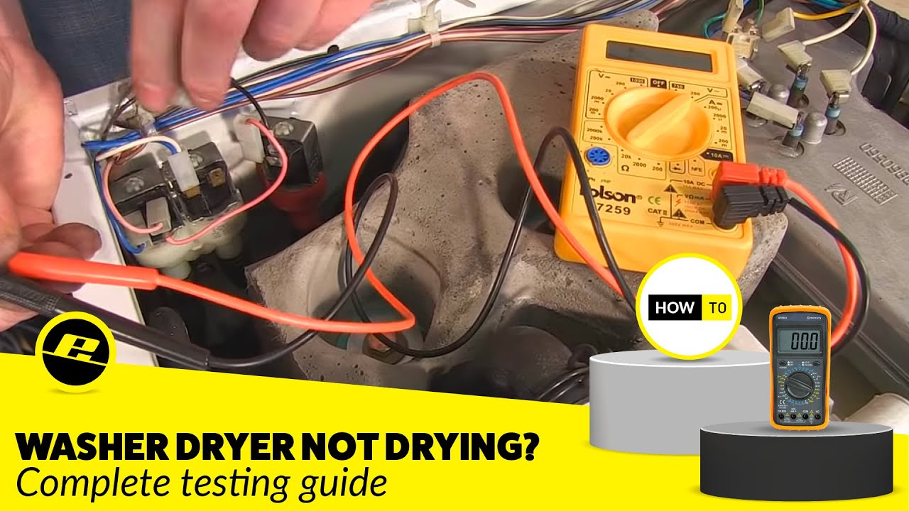 How to Diagnose Washer Dryer Drying Problems