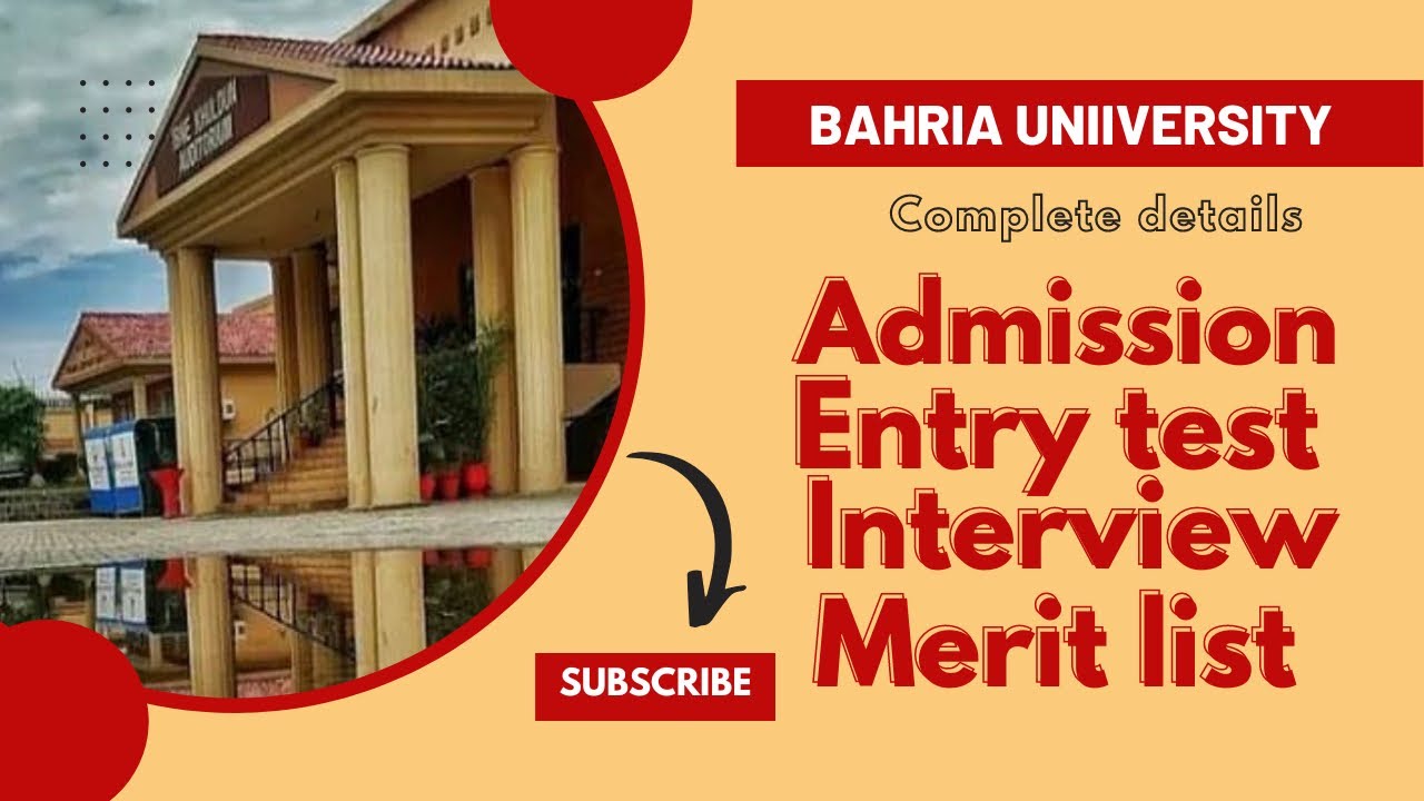 Complete details About Admission in Bahria university | #bahriauniversity #buic #admission #trending