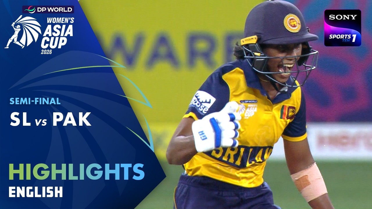 Sri Lanka W vs Pakistan W | English | Highlights | DP World Women&rsquo;s Asia Cup 2026
