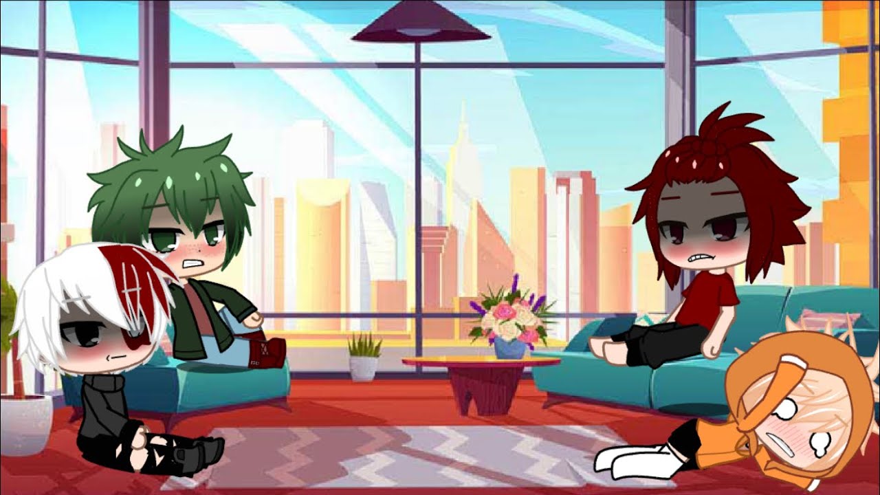 Mha reacting to bakugo dancing tiktoks/gacha club