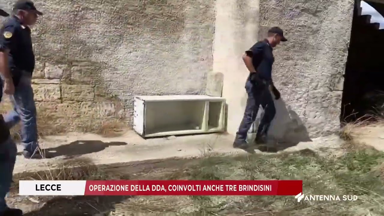 21 NOVEMBRE 2024   LECCE   OPERAZIONE DELLA DDA, COINVOLTI ANCHE TRE BRINDISINI