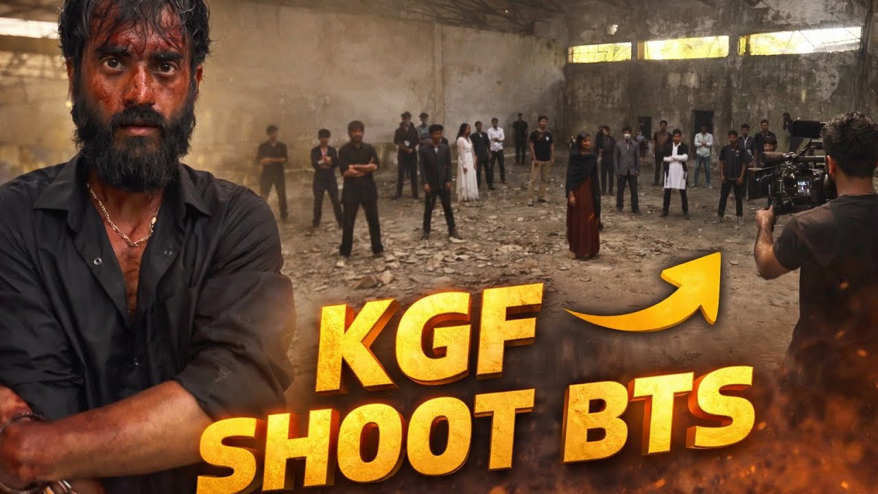 KGF Shoot Behind The Scenes 🔥 | Kya Hua Set Par?😱