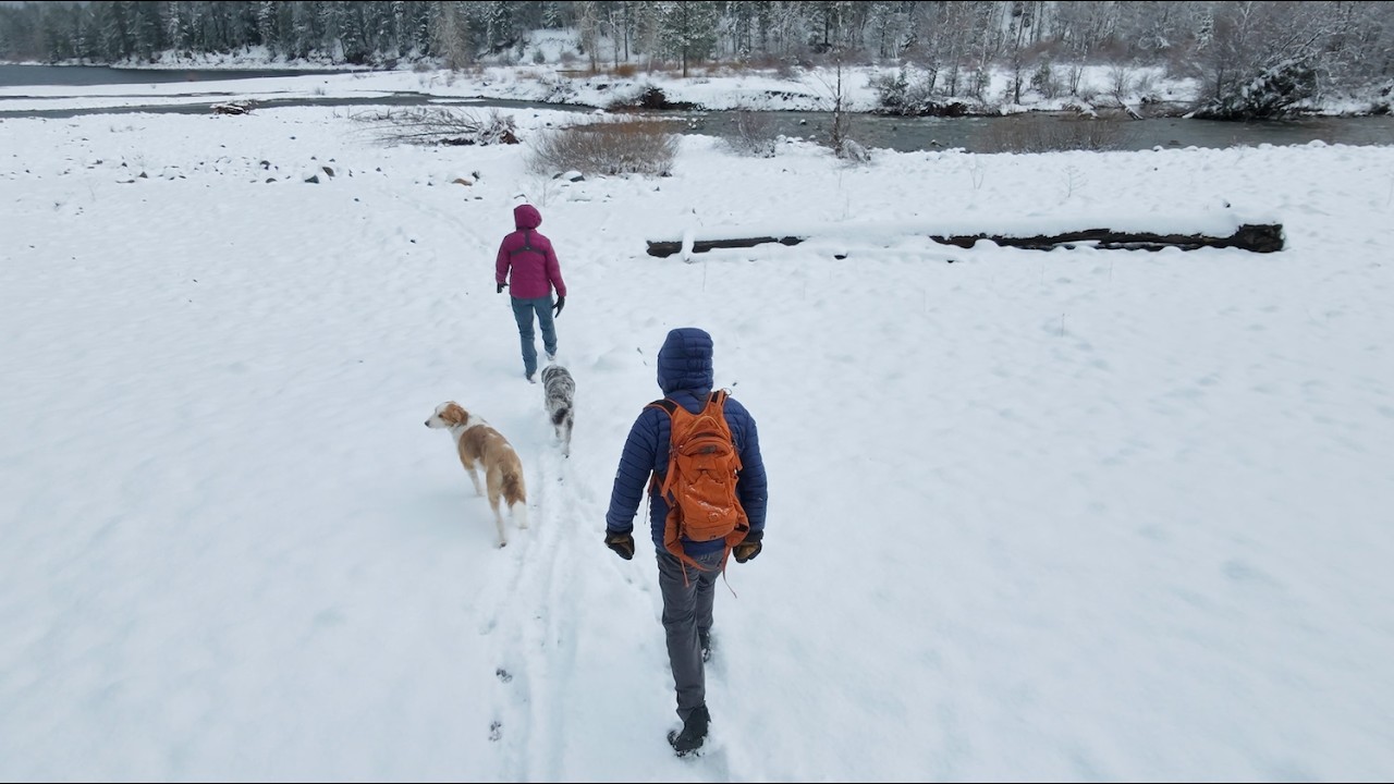 Snow returns to Mt Shasta!