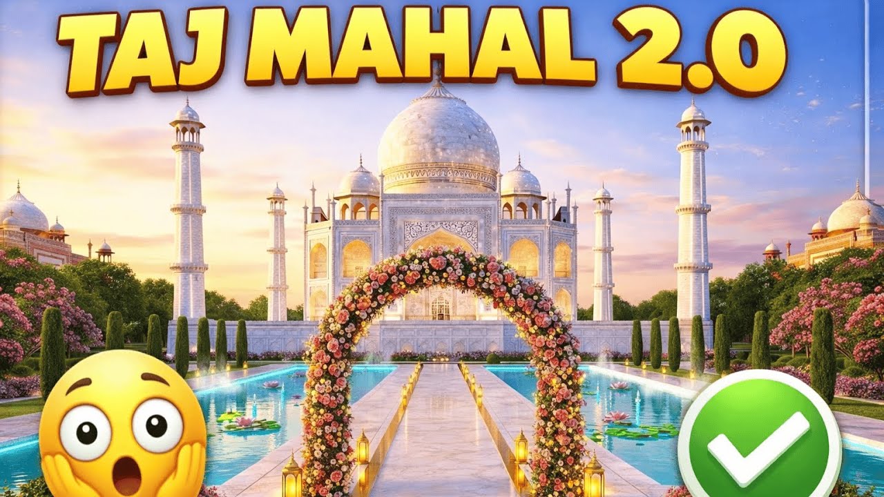 Taj Mahal 2.0 Version | Royal Luxury Mansion Beyond Imagination