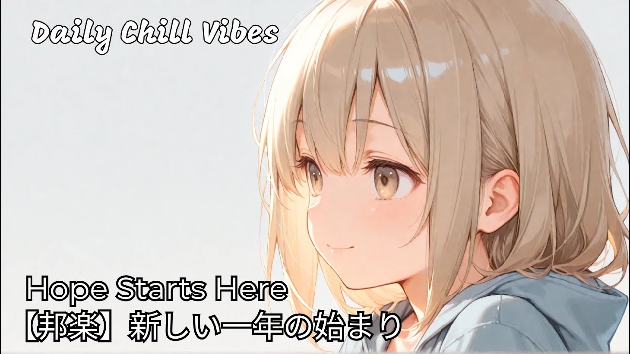 【邦楽】新年の始まりに聴く希望の曲 ✨ New Year Hope Pop