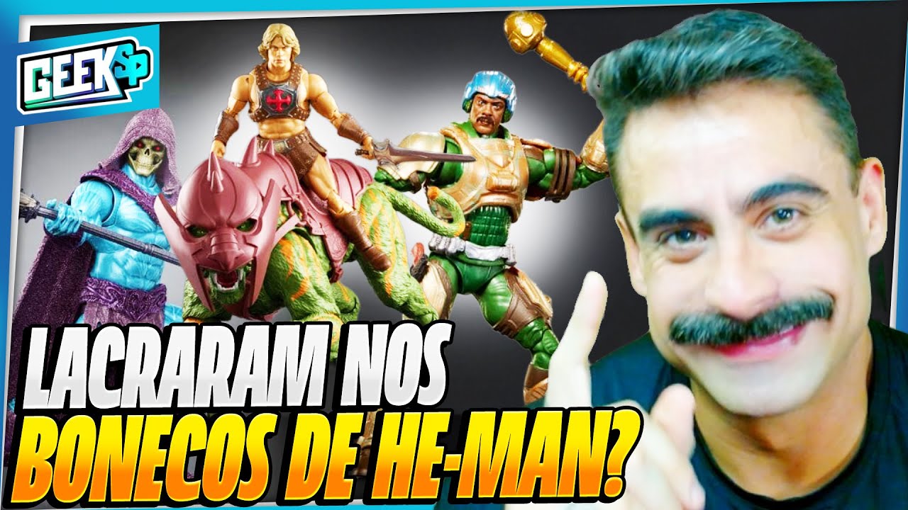 OLHA O QUE FIZERAM COM OS BONECOS DO FILME DE HE-MAN!