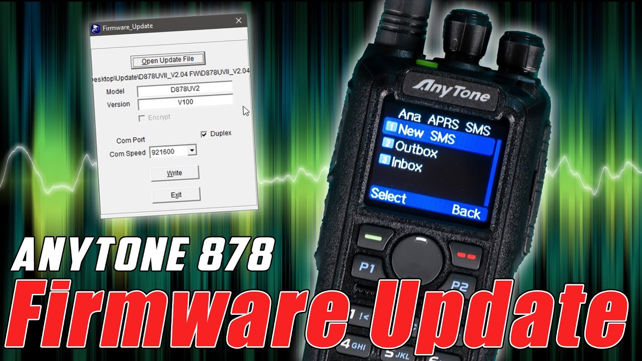 Anytone D878UV II PLUS 📱 Firmware Update 2.04 #06