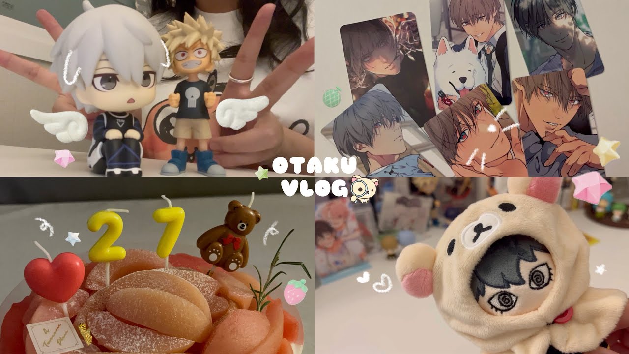 ˚₊‧꒰ა vlog ໒꒱ ‧₊˚ 최고의 오타쿠 브이로그를 낋여오거라..🍲 | 택배깡 • 히로아카 • 하이큐 • bl
