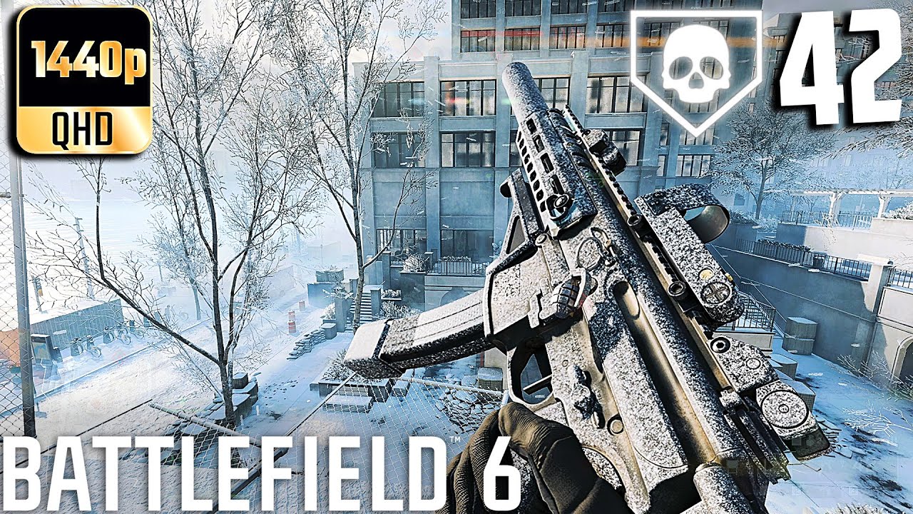 Battlefield 6- 42 Kills SGX Gauntlet On Ice Lock Empire State Full Gameplay #8! (No Commentary)