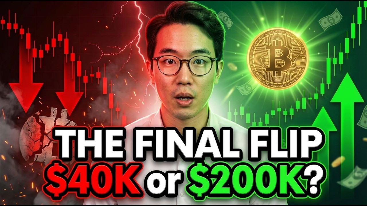 Bitcoin REVERSAL: $66B Liquidated — $40K Crash or $200K Breakout?
