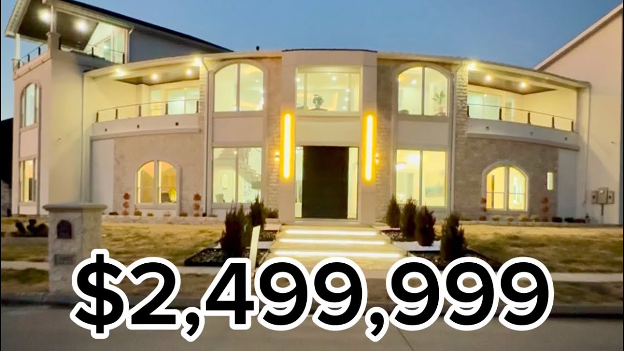 INCREDIBLE LUXURY MANSION TOUR IN HEATH TEXAS!