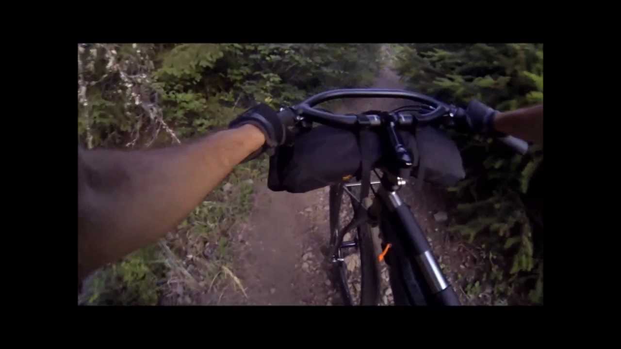 Jones Ti Diamond frame with Truss fork bike - overnight ride