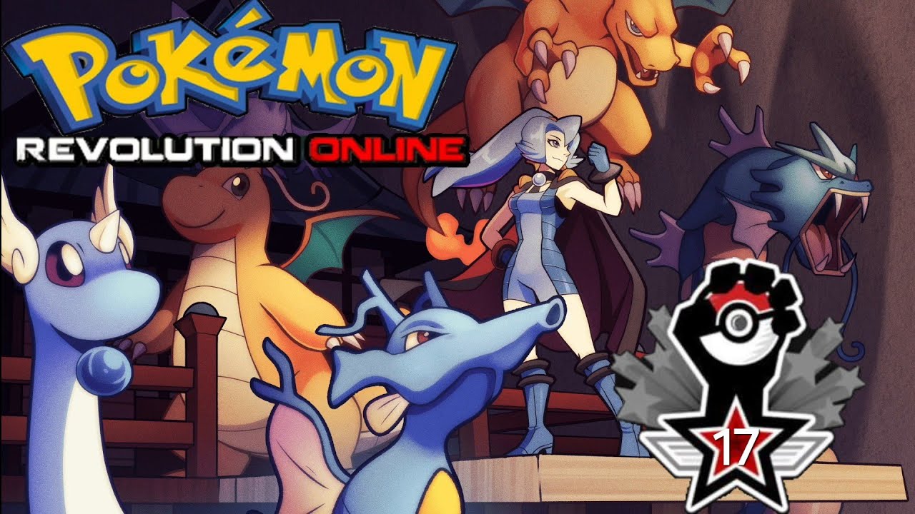 pokemon revolution online #17 defeating clair the gym leader 🥶🥶