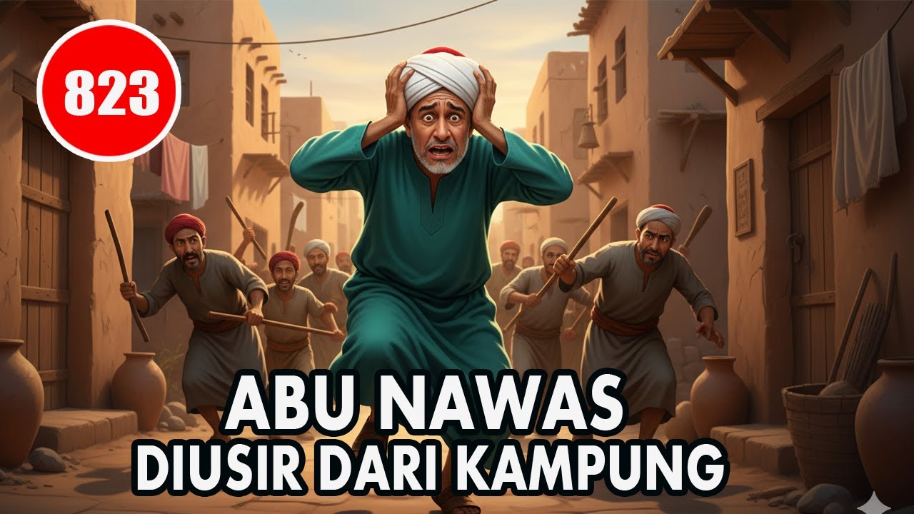 ABU NAWAS DISUIR DARI KAMPUNG - HUMOR SUFI.