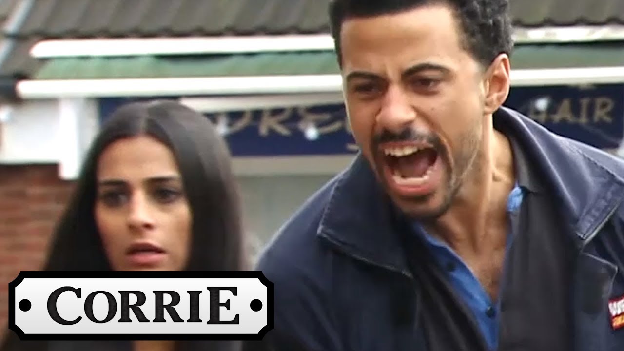 Coronation Street - Luke Single-Handedly Beats Up Two Disgusting Racists!