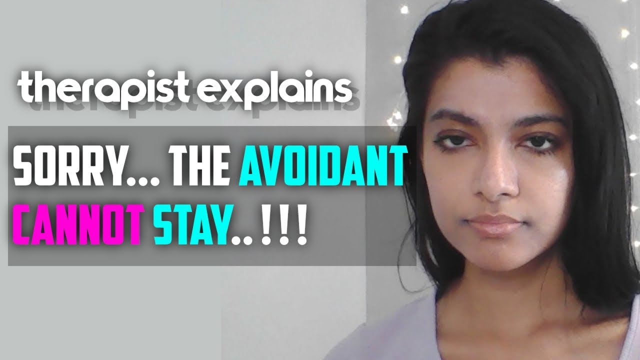 heres the TRUTH...AVOIDANTS can NEVER LOVE this person