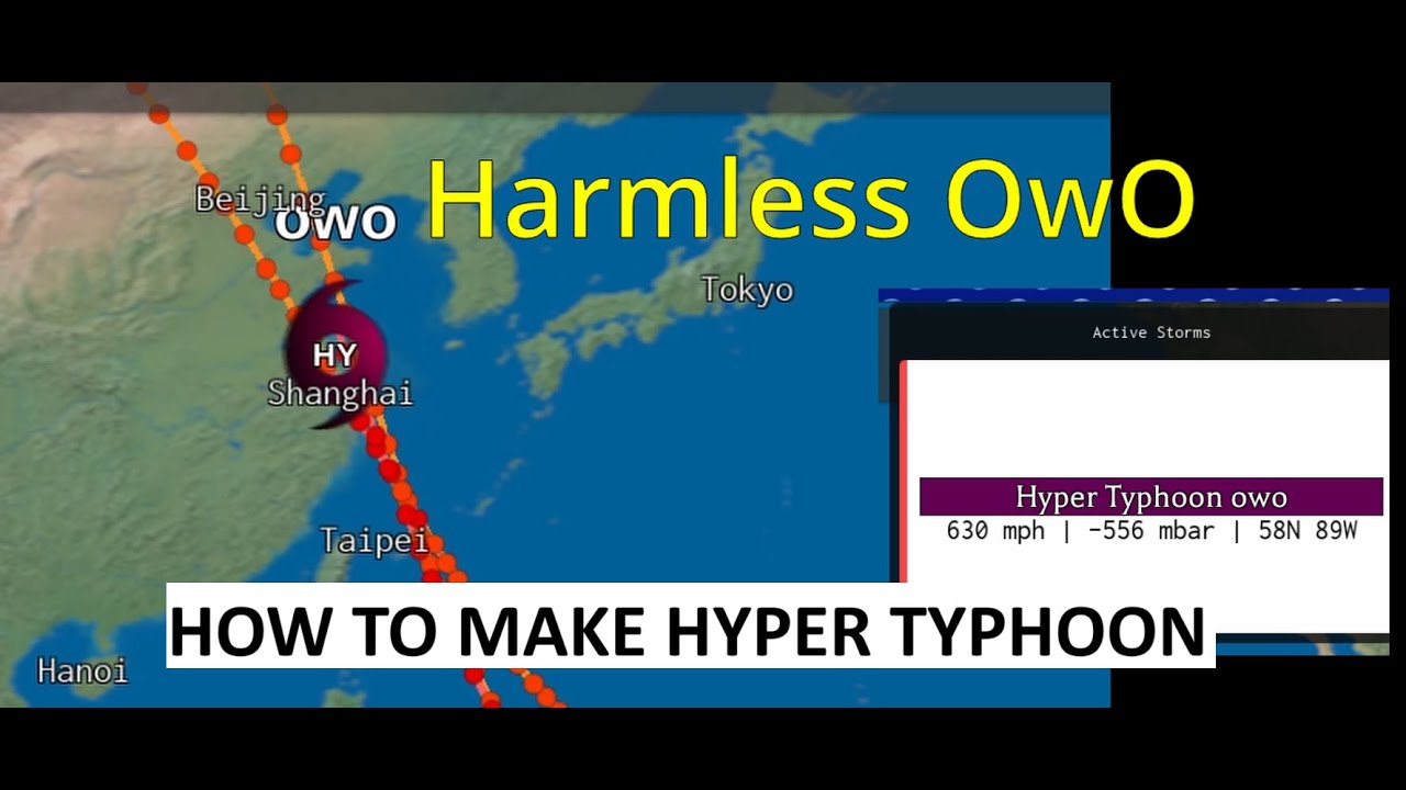How to make Hyper Typhoon in Atlantic Hurricane Simulator roblox