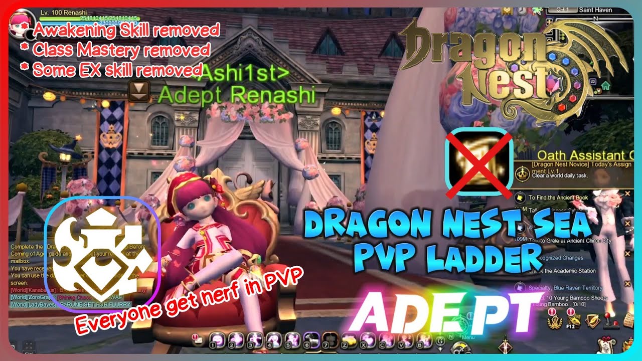 Adept PVP Pre Ladder ~ Dragon Nest SEA #A41 -Requested-