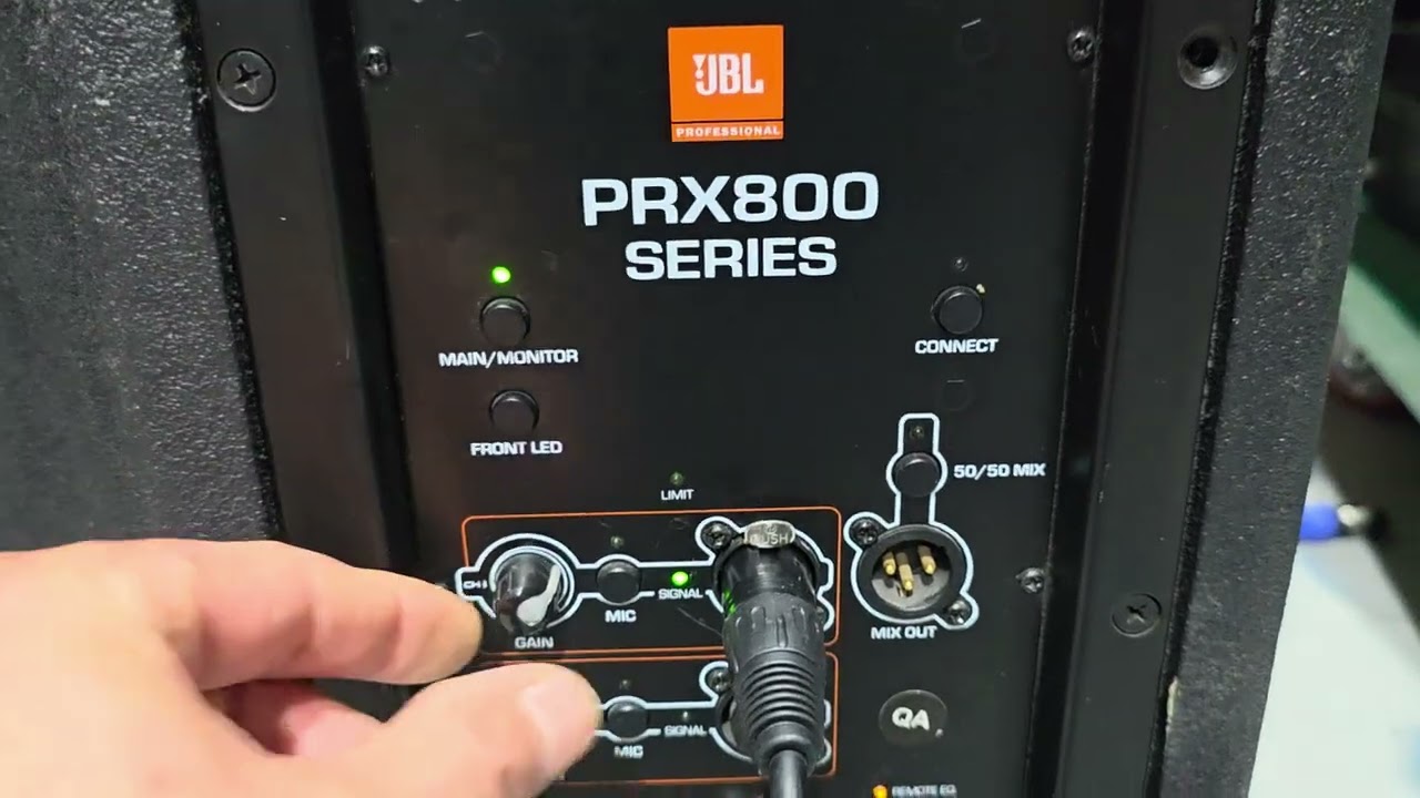(JBL)PRX812W 12인치 2웨이 1500W 액티브 스피커 