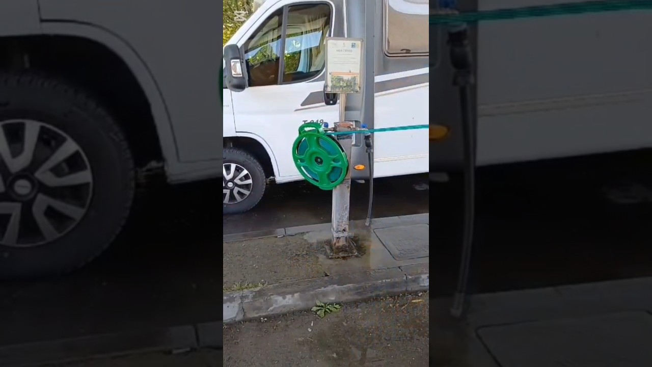 CARICO ACQUA CAMPER #camper #camperlife #vanlife #vanlifevoyages #campers #travel #vlog #camping